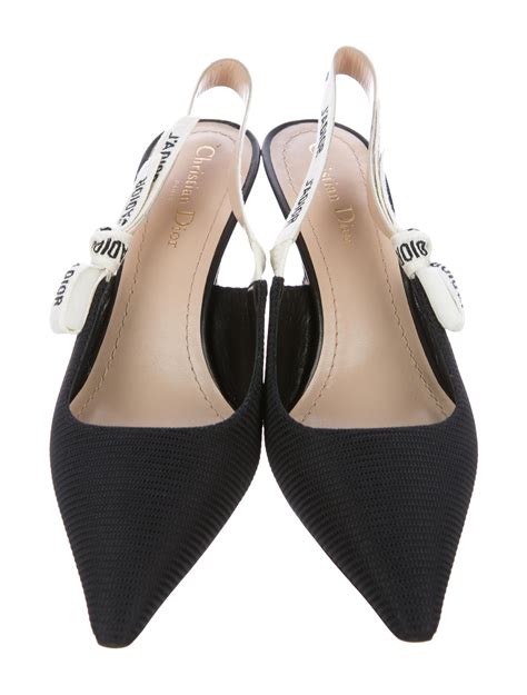 christian Dior slingback shoes